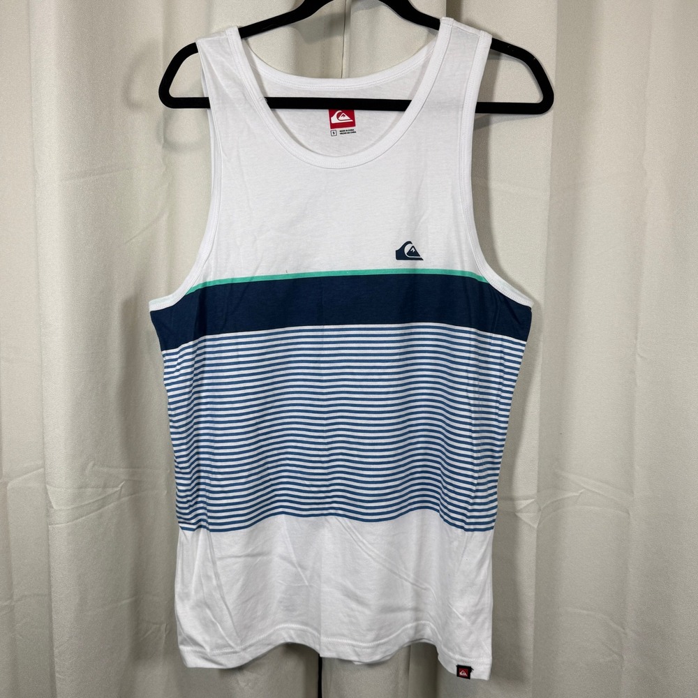 QuickSilver Multi Color Mens Small Tank Top